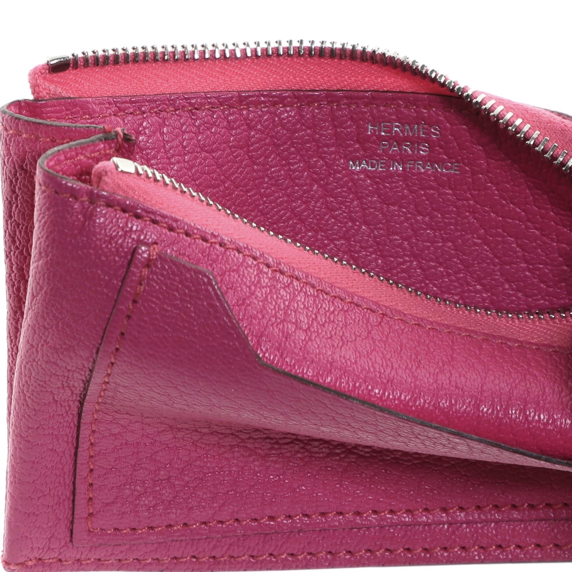 Women's or Men's Hermes Clarisse Zip Pouch Chevre Mysore PM