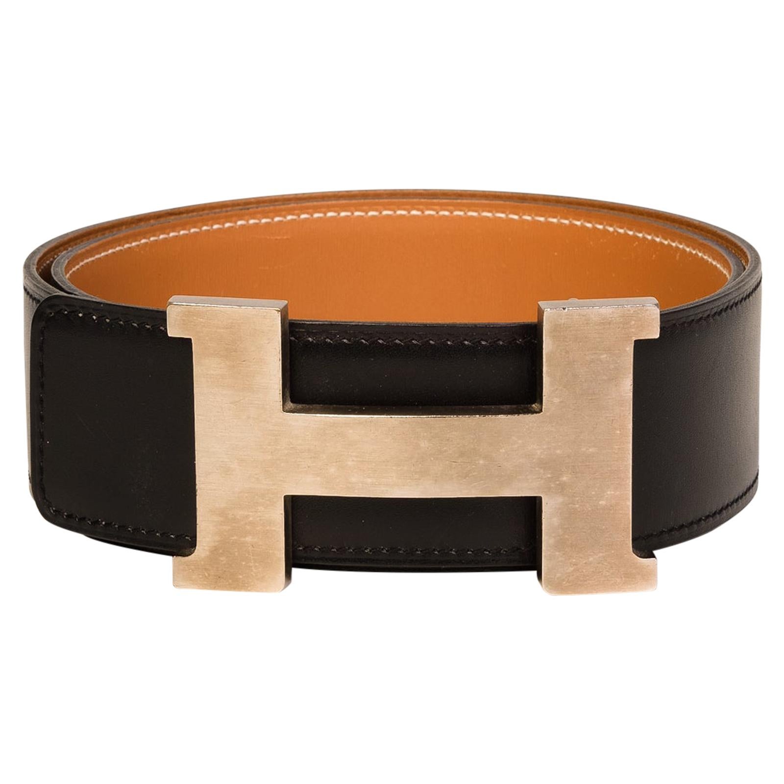 Hermes Classic H Buckle Belt (Size 80/32) at 1stDibs