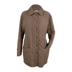 Hermes Classic Paddock Jacket Taupe Lightly Wadded 42 / 8