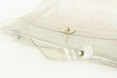 Hermès Clear Souvenir De L'Exposition Kelly Transparent Beach Bag 113h34