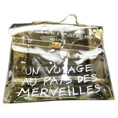 Hermès Clear Vinyl Kelly Beach Bag Souvenir De L'Exposition 1997 241121