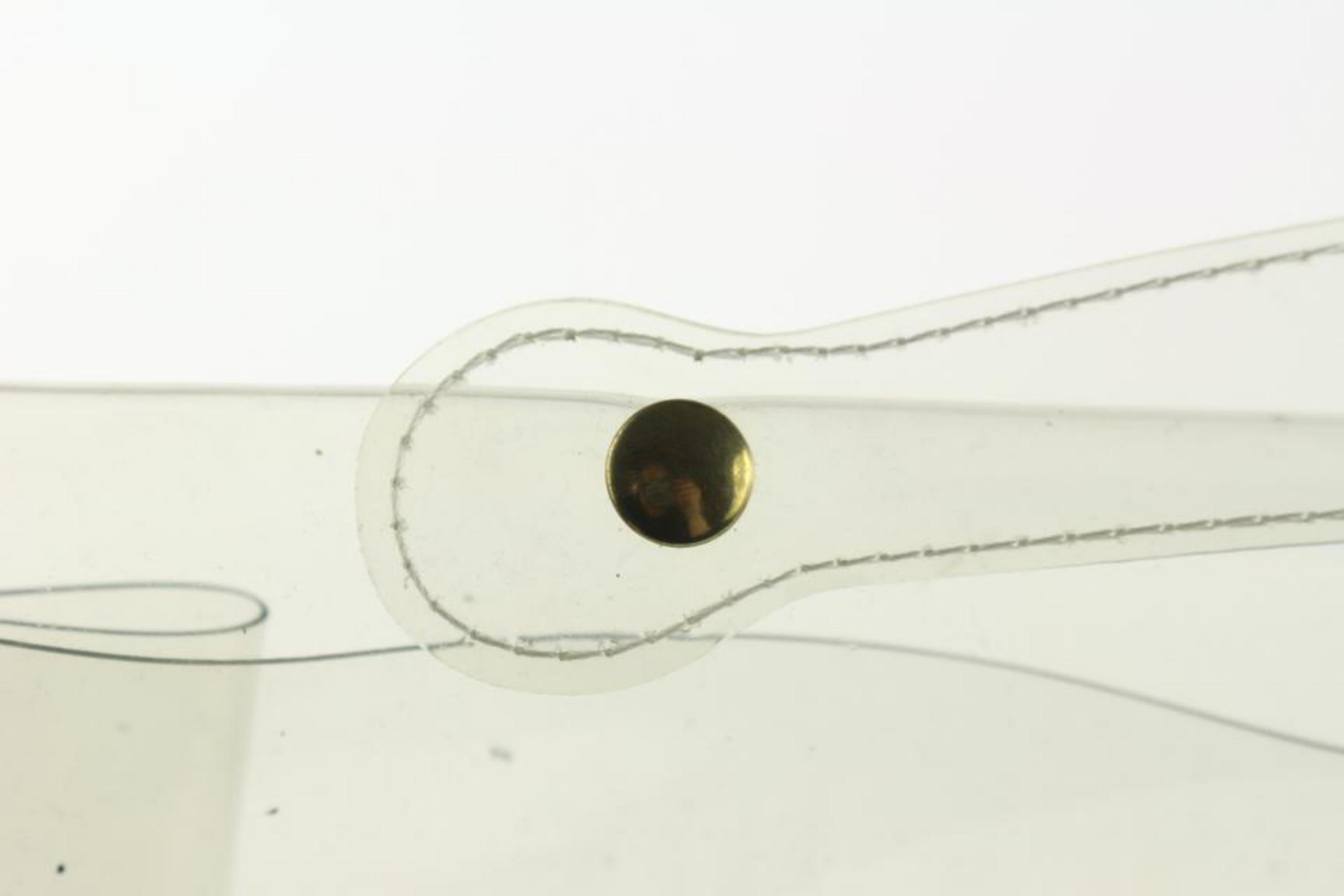 Hermès Clear x White Souvenir DE L'Exposition 1997 Kelly Transparent 9HER1103 1