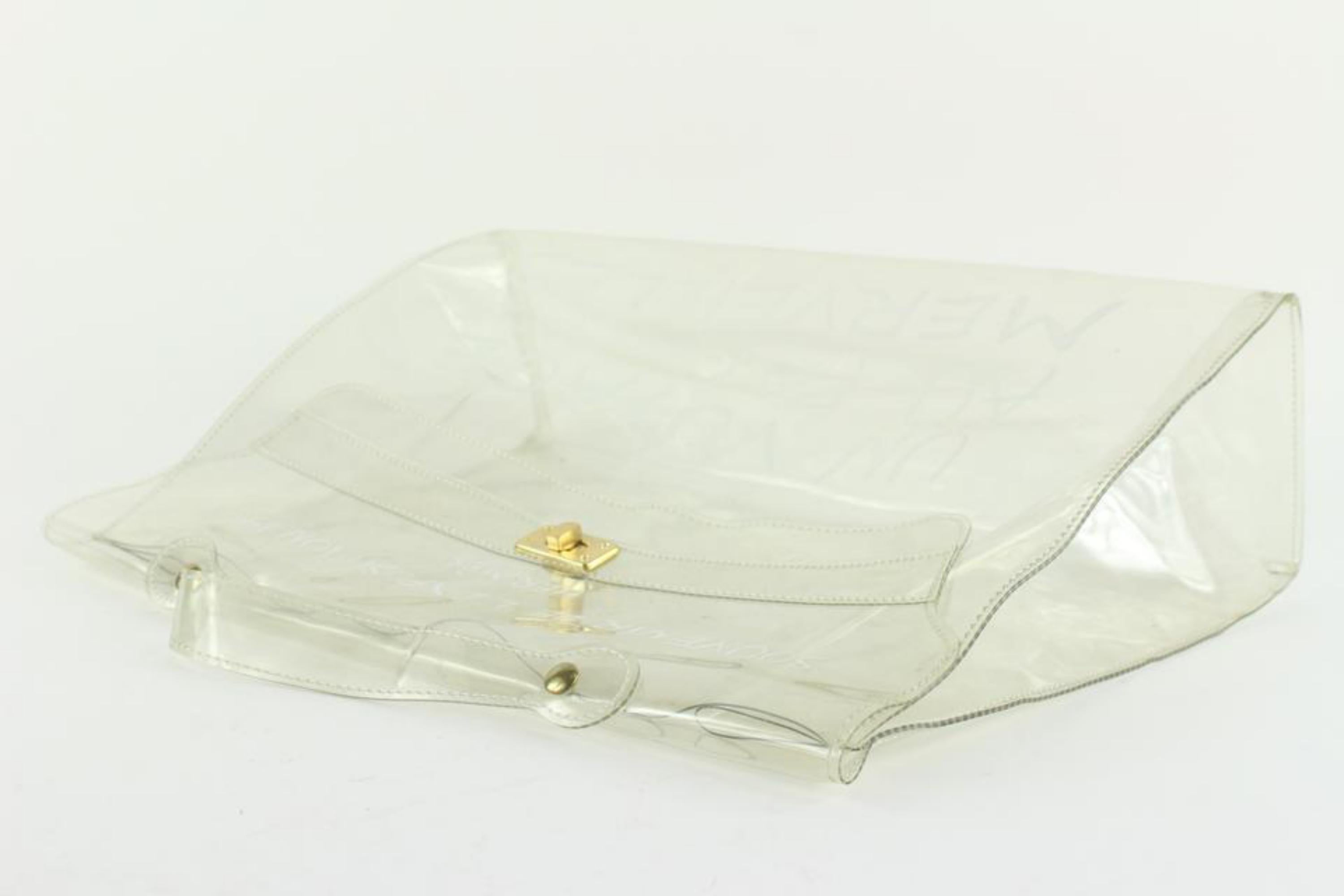 Hermès Clear x White Souvenir DE L'Exposition 1997 Kelly Transparent 9HER1103 2