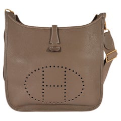 Hermès Clémence Etoupe Evelyne II PM GHW