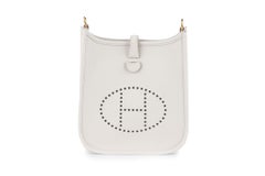 Hermès Clemence Evelyne Gris Pale NEW