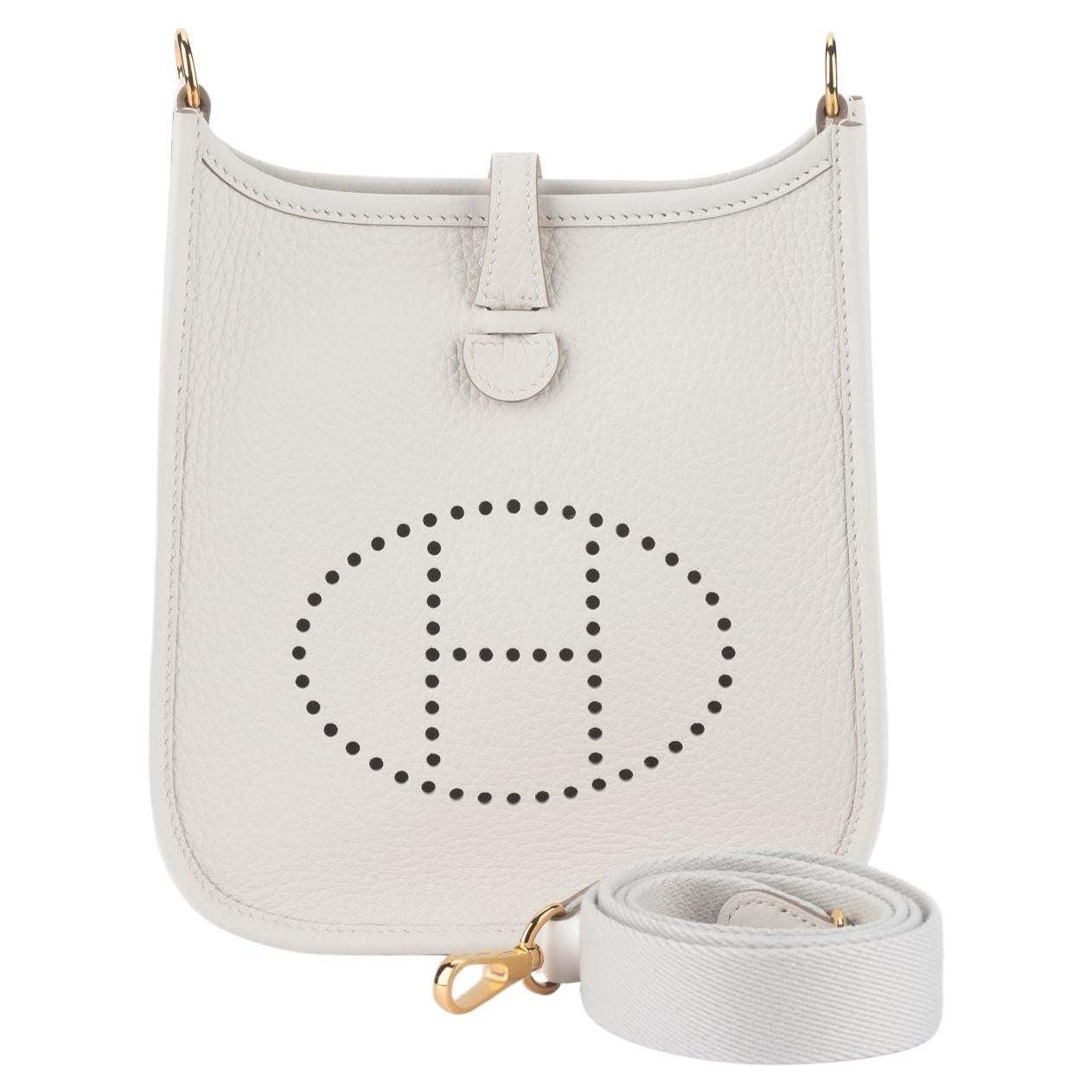 Hermès Clemence Evelyne Gris Pale NEW For Sale
