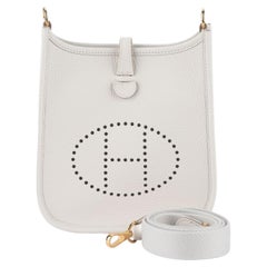 Hermès Clemence Evelyne Gris Pale NEW