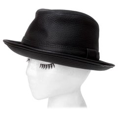 Hermes Clémence Lederhut in Schwarz Taurillon
