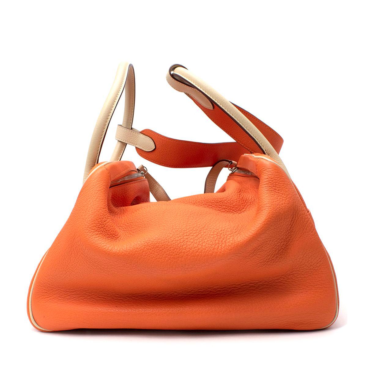 hermes lindy orange