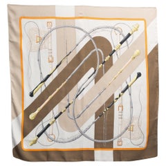 Hermes Clic-Clac by Julia Abadie Silk Scarf