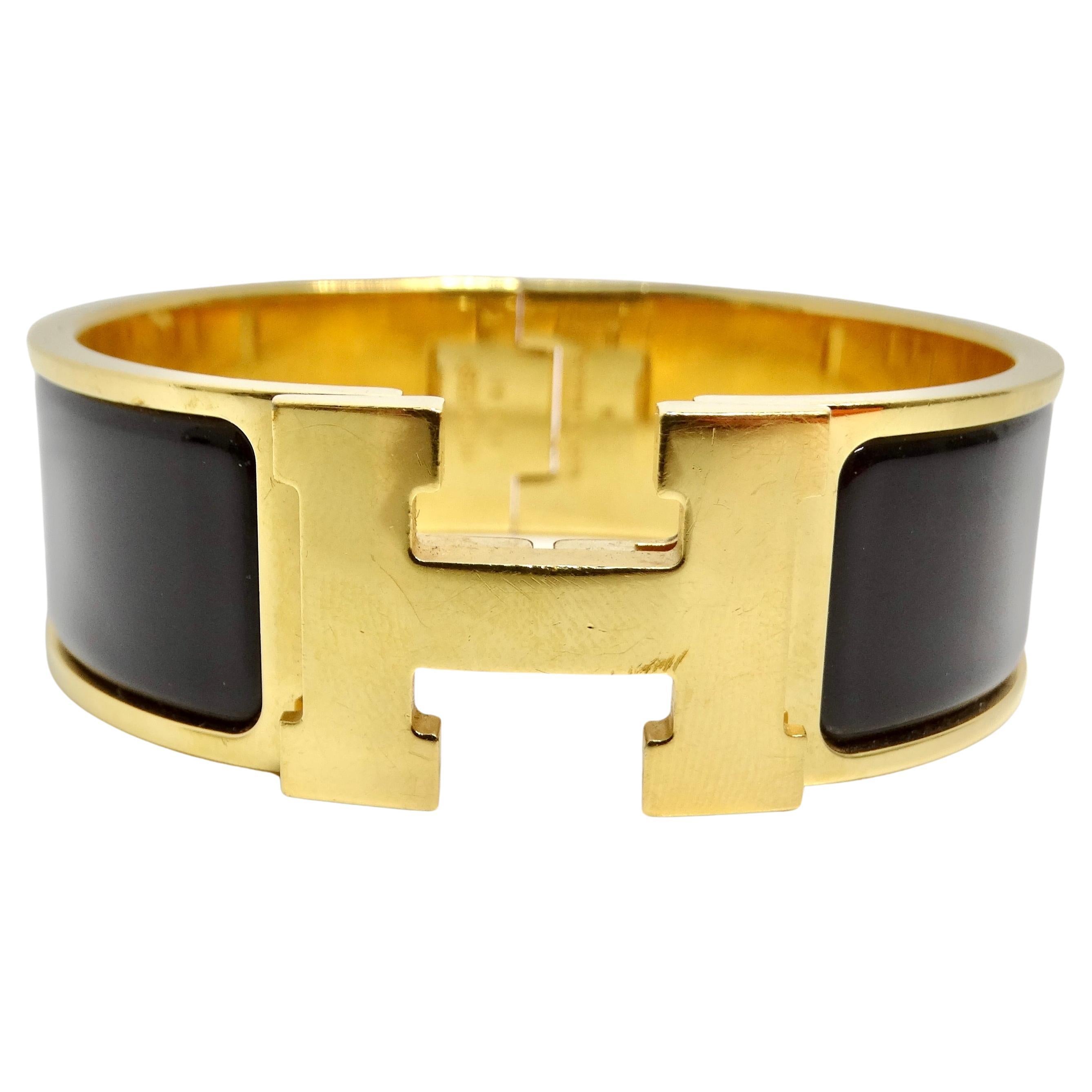 Hermes | Jewelry | Hermes Click H Bracelet White Gold | Poshmark