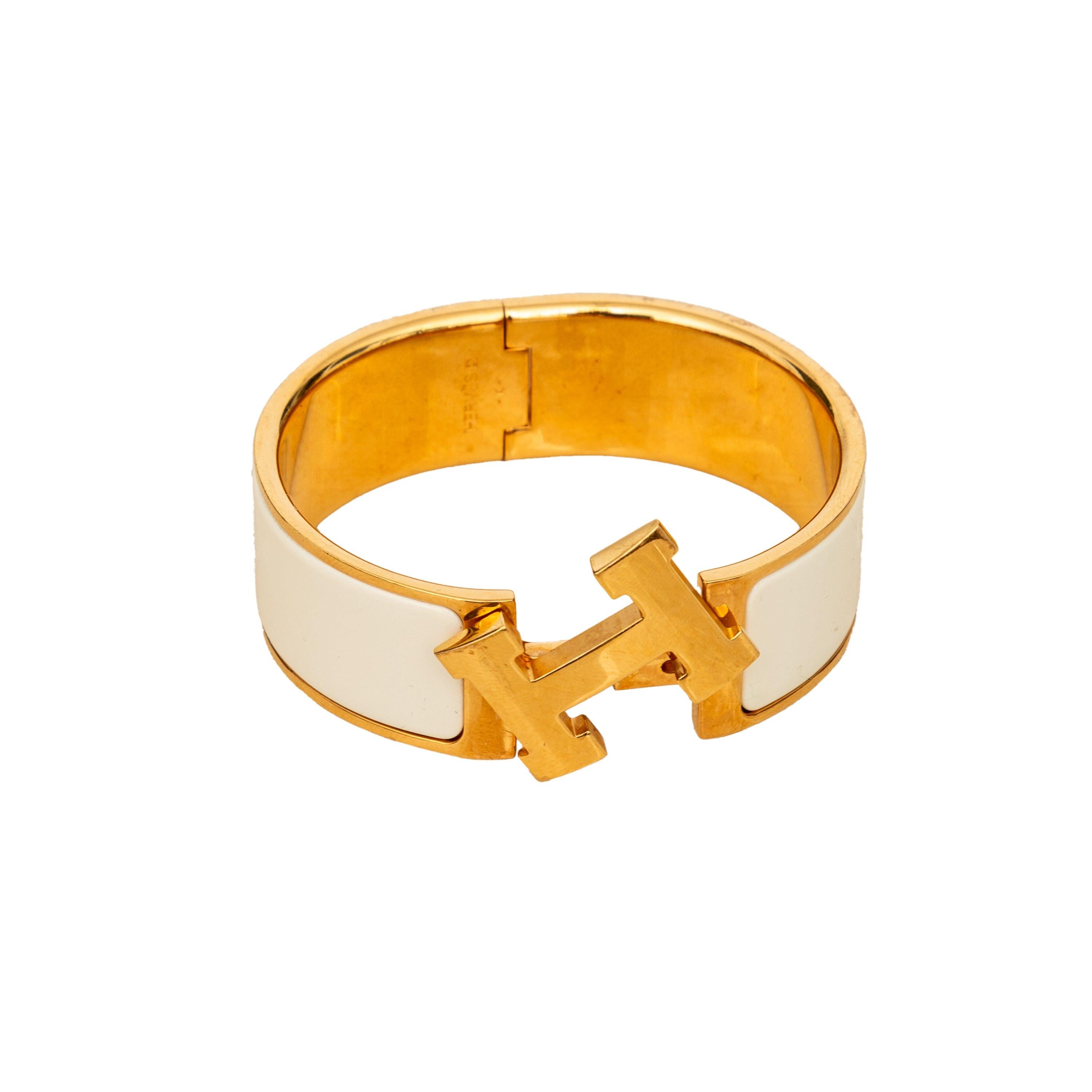 Hermès Clic Clac H Bracelet - '20s In Excellent Condition In Milano, IT