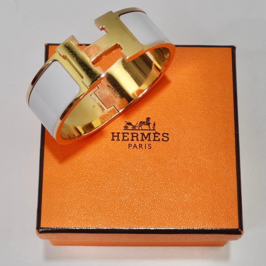 hermes clic h bracelet stack