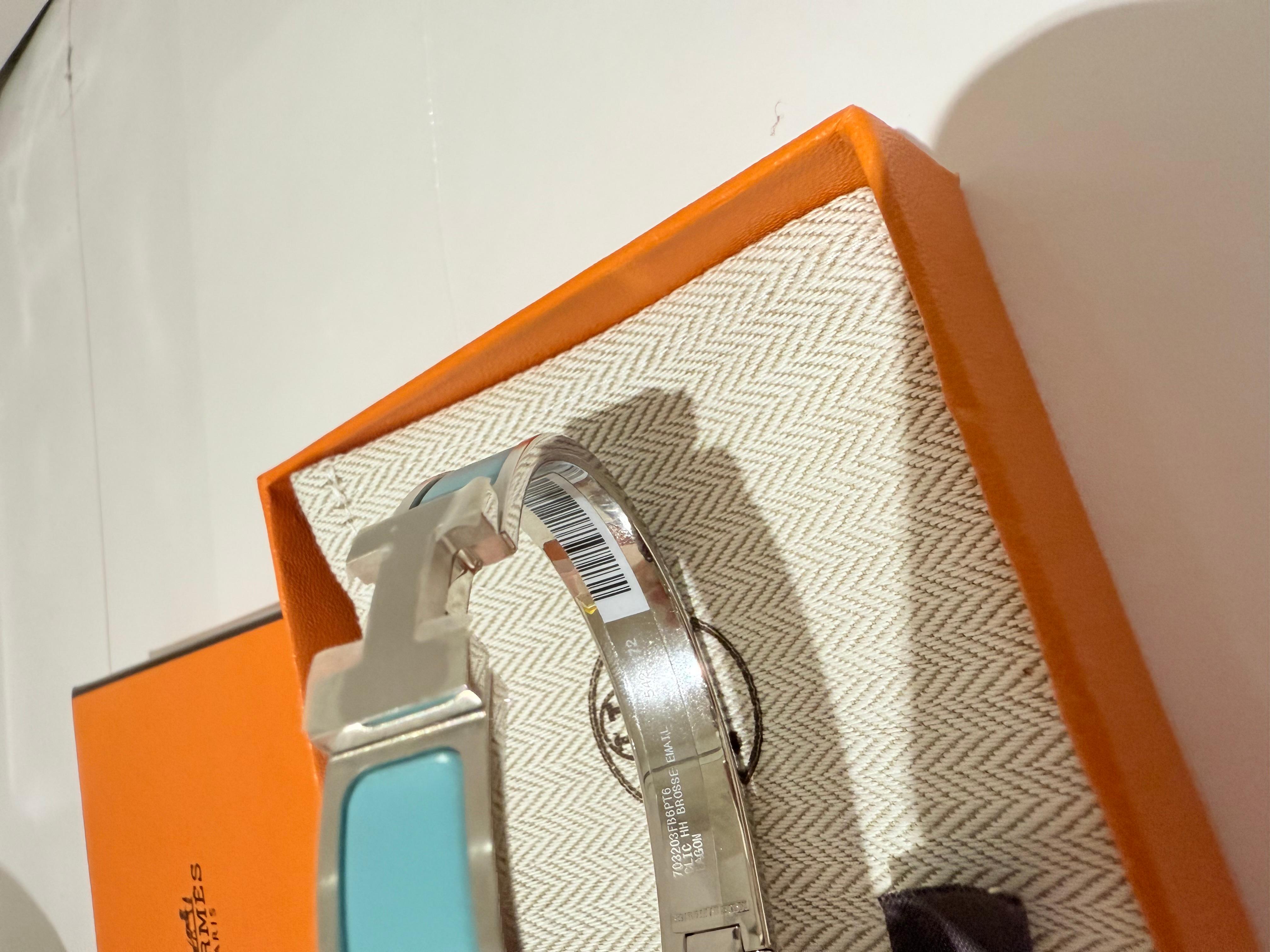Contemporary Hermes Clic Clac H bracelet