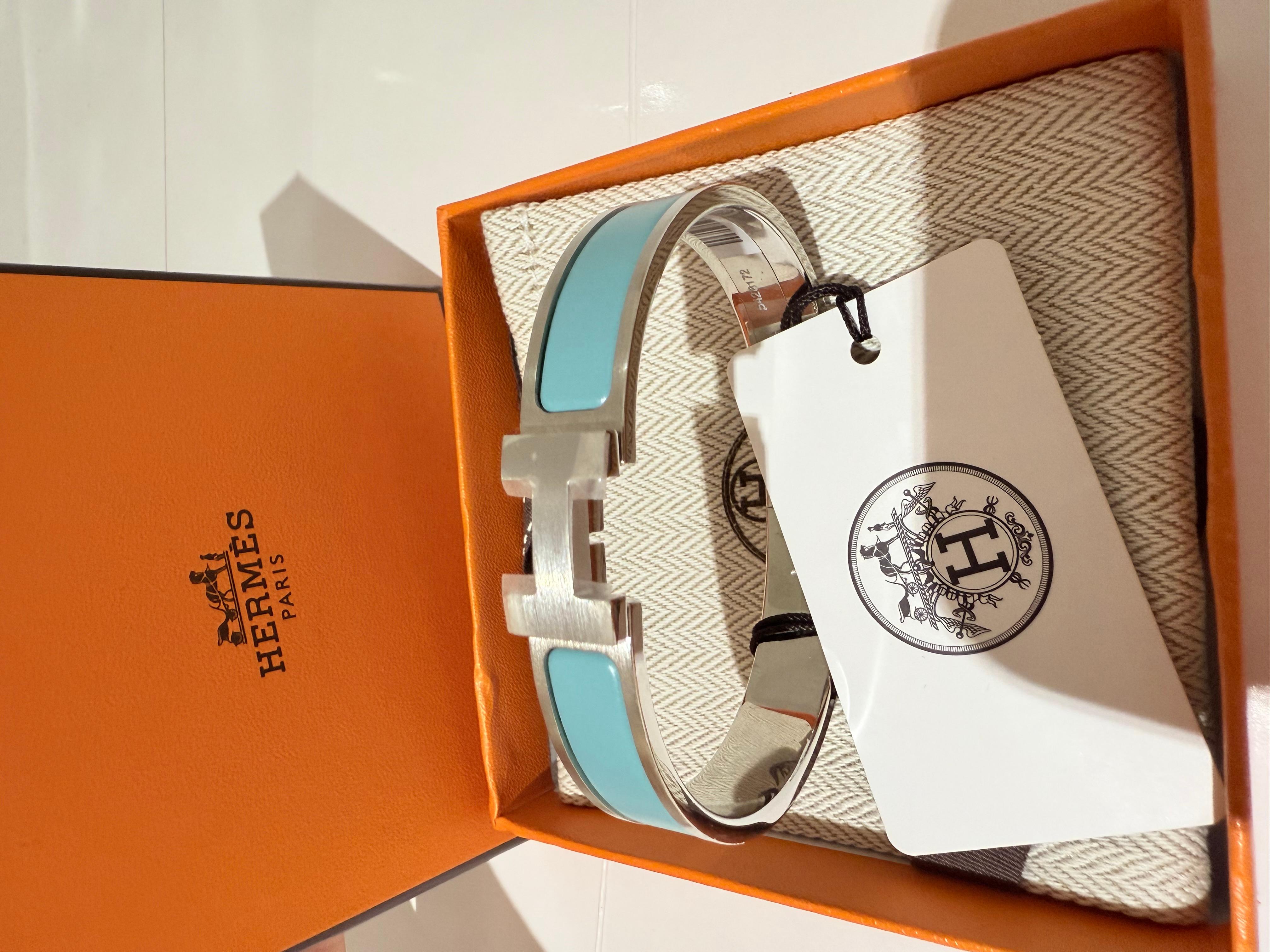 Hermes Clic Clac H bracelet In New Condition In London, England