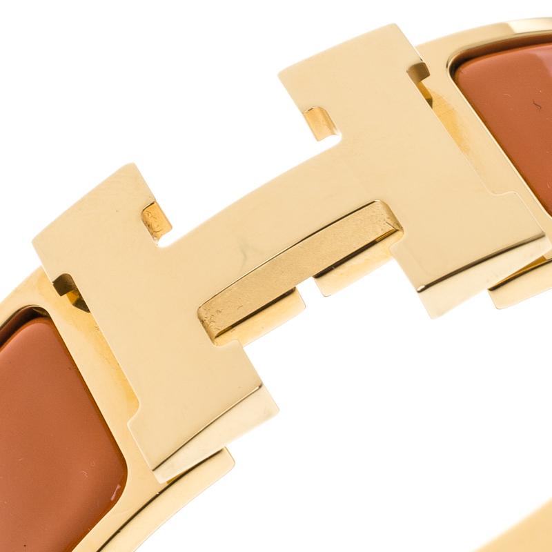 hermes bracelet orange