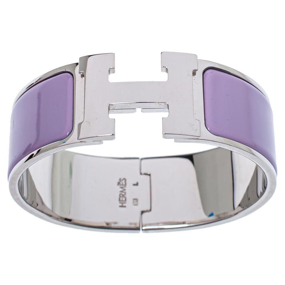 hermes bracelet purple