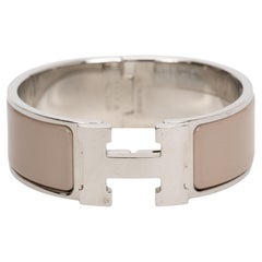 Bracelet Hermes Clic Clac H Marron Glacé
