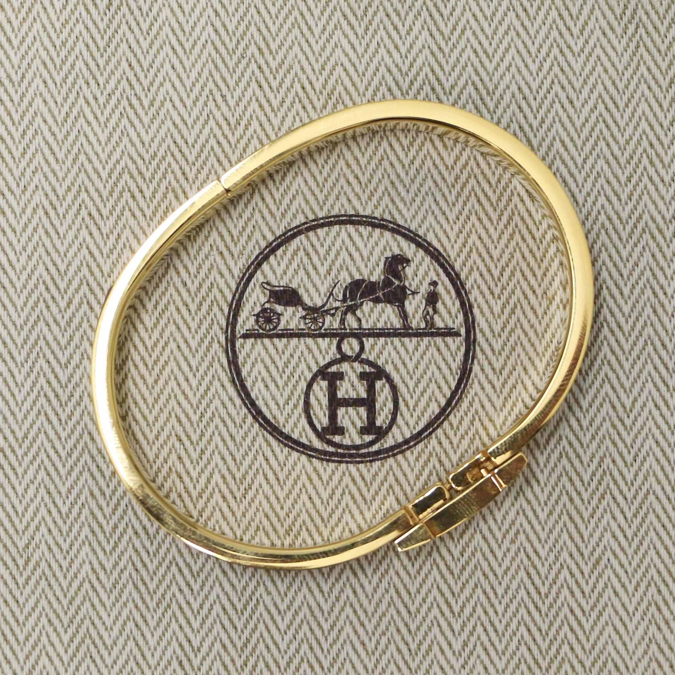 Women's or Men's Hermès Clic H bracelet