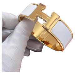 Hermès Clic H bracelet Wide Band Size S