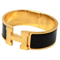 Hermes Clic H Manschettenknopf-Armband