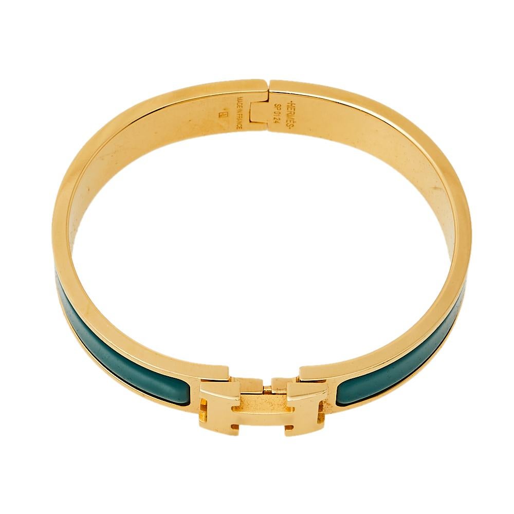 hermes bracelet green