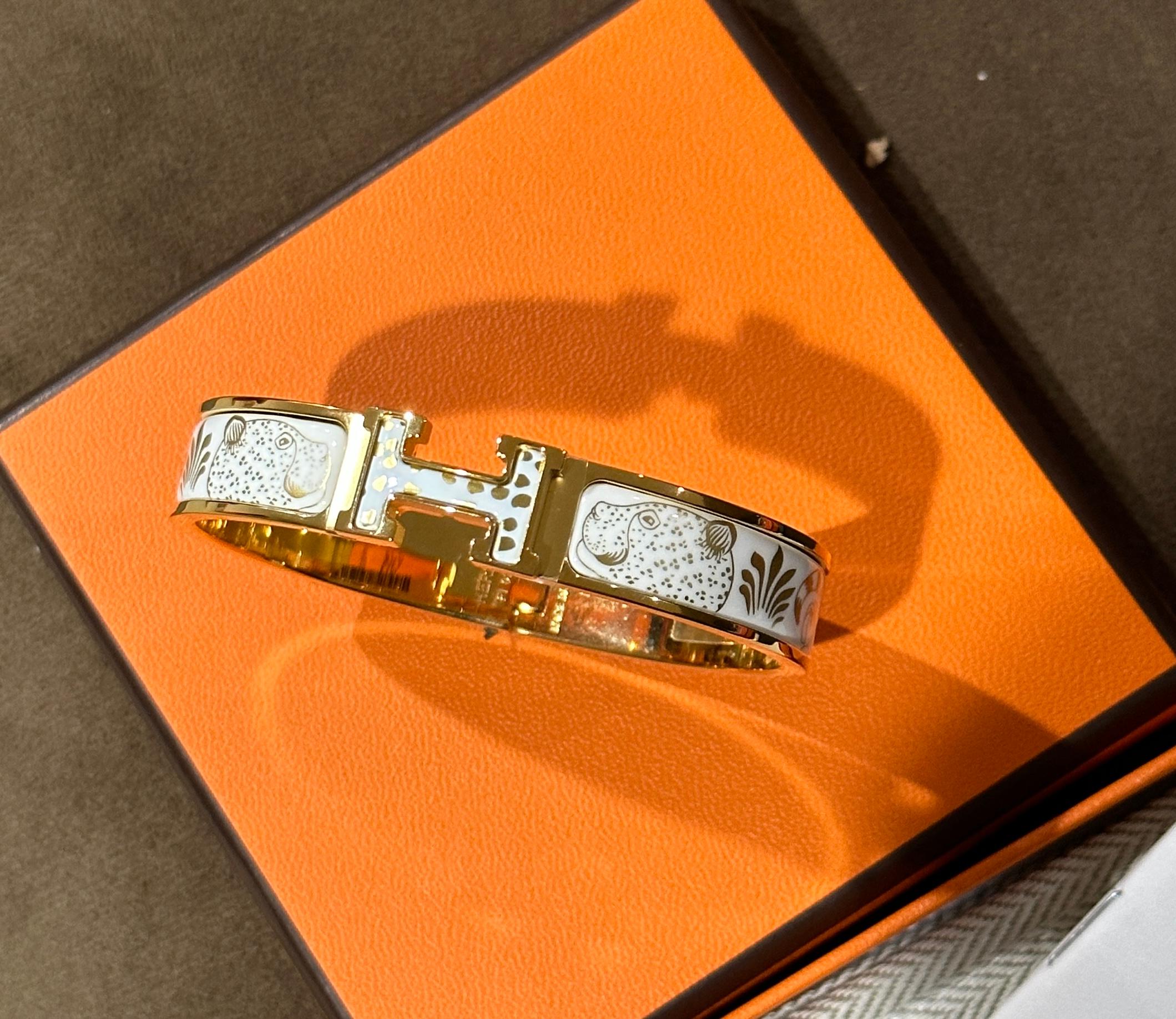 hermes clic h leopard