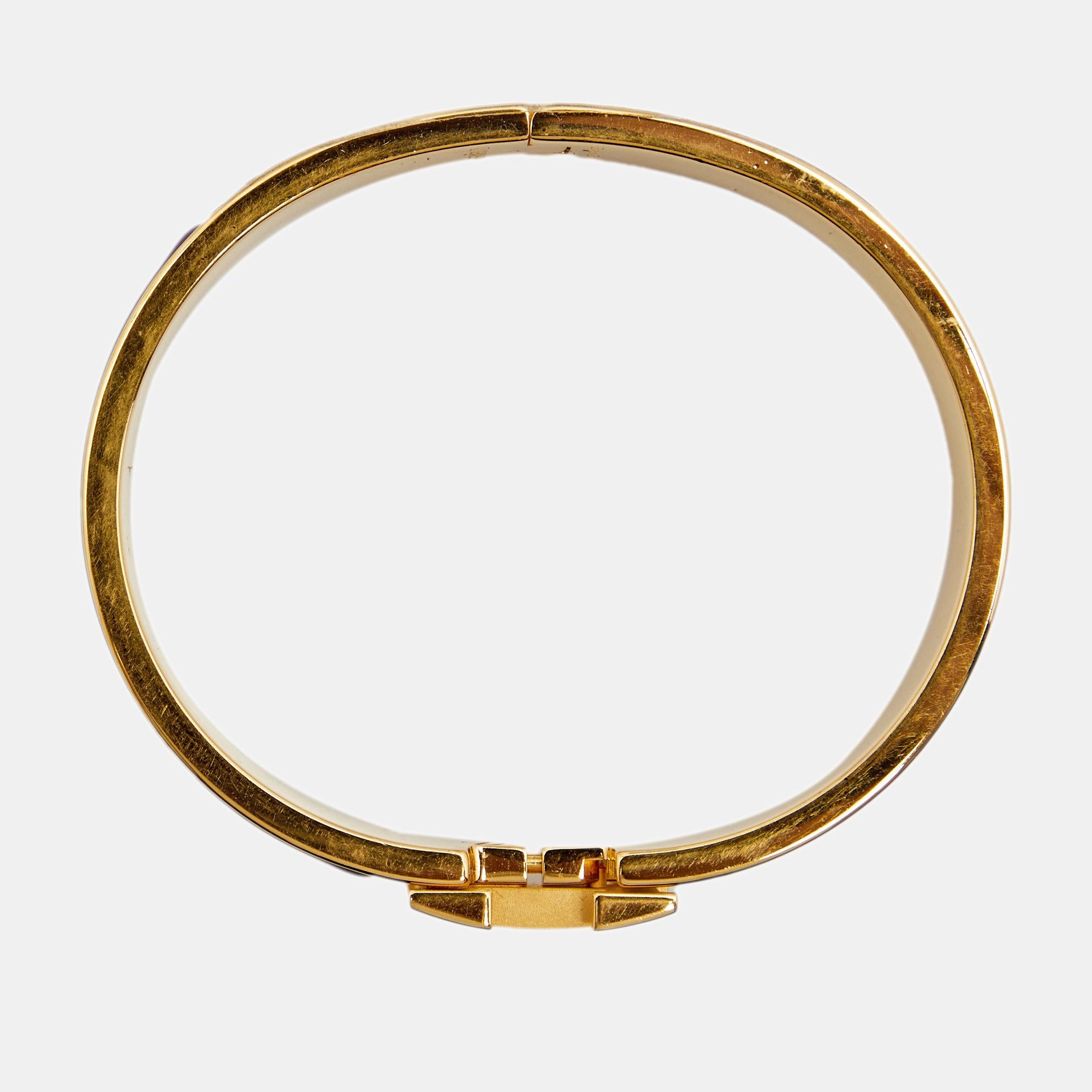 hermes bracelet purple