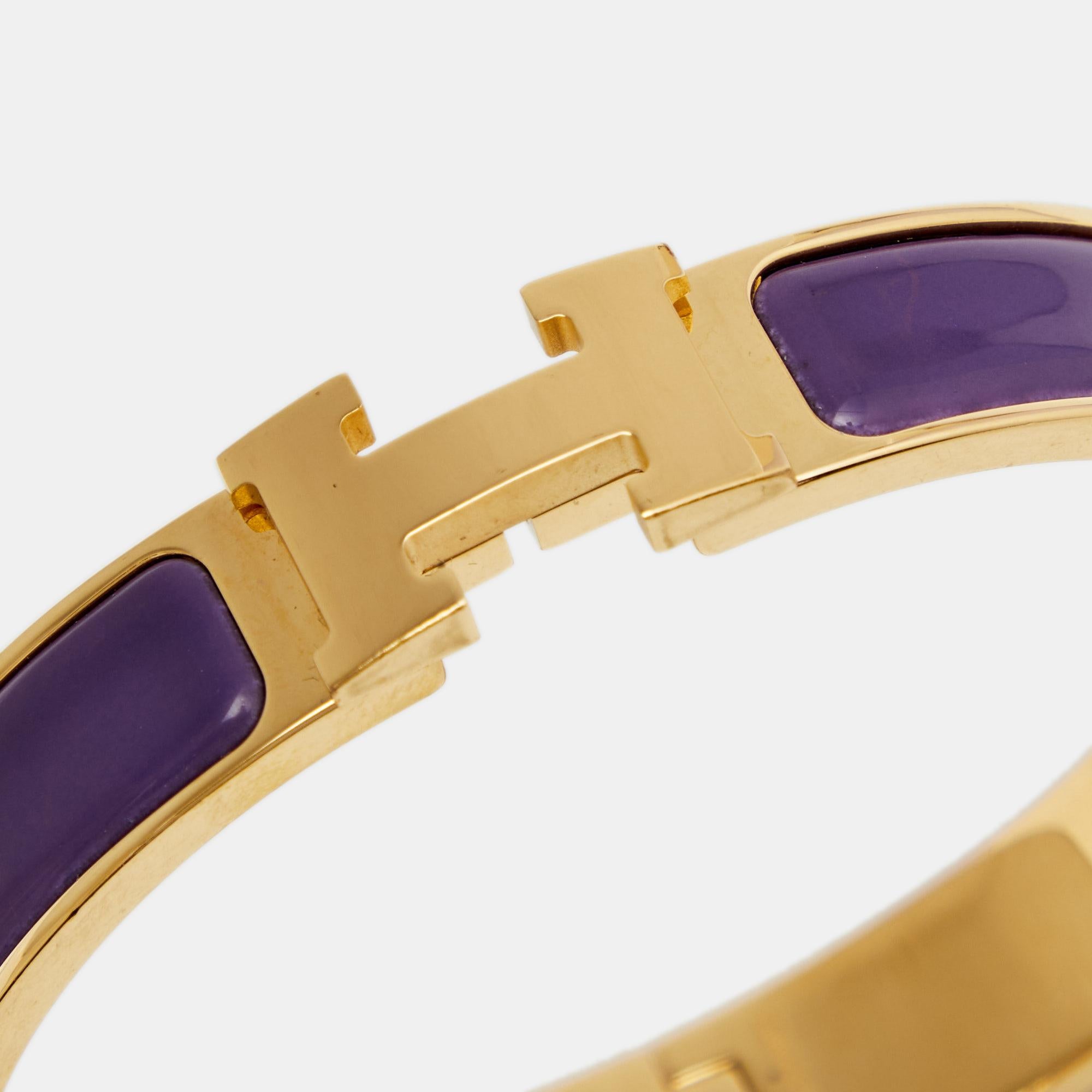 hermes clic h bracelet