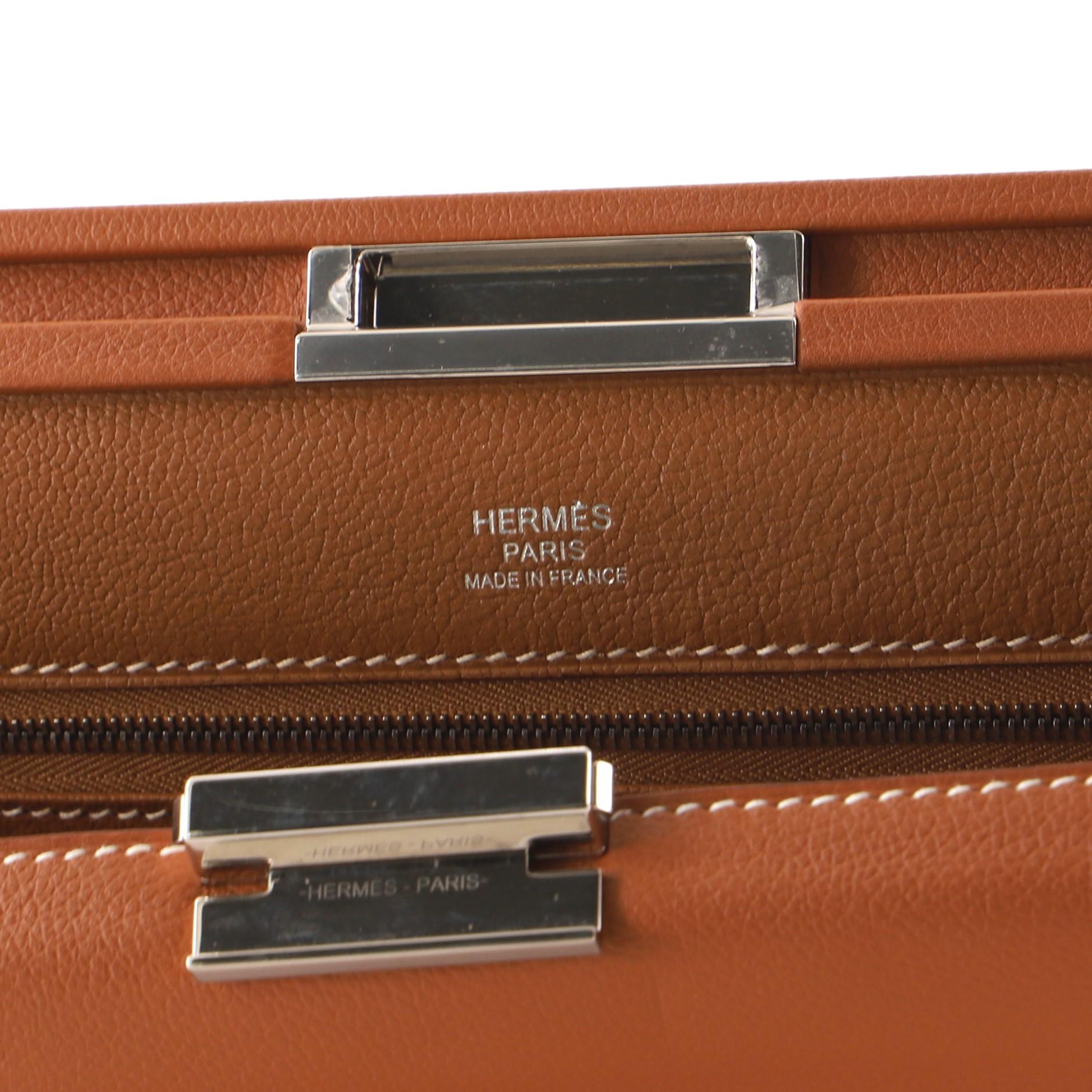 Women's or Men's Hermes Clic-H Shoulder Bag Evercolor 33