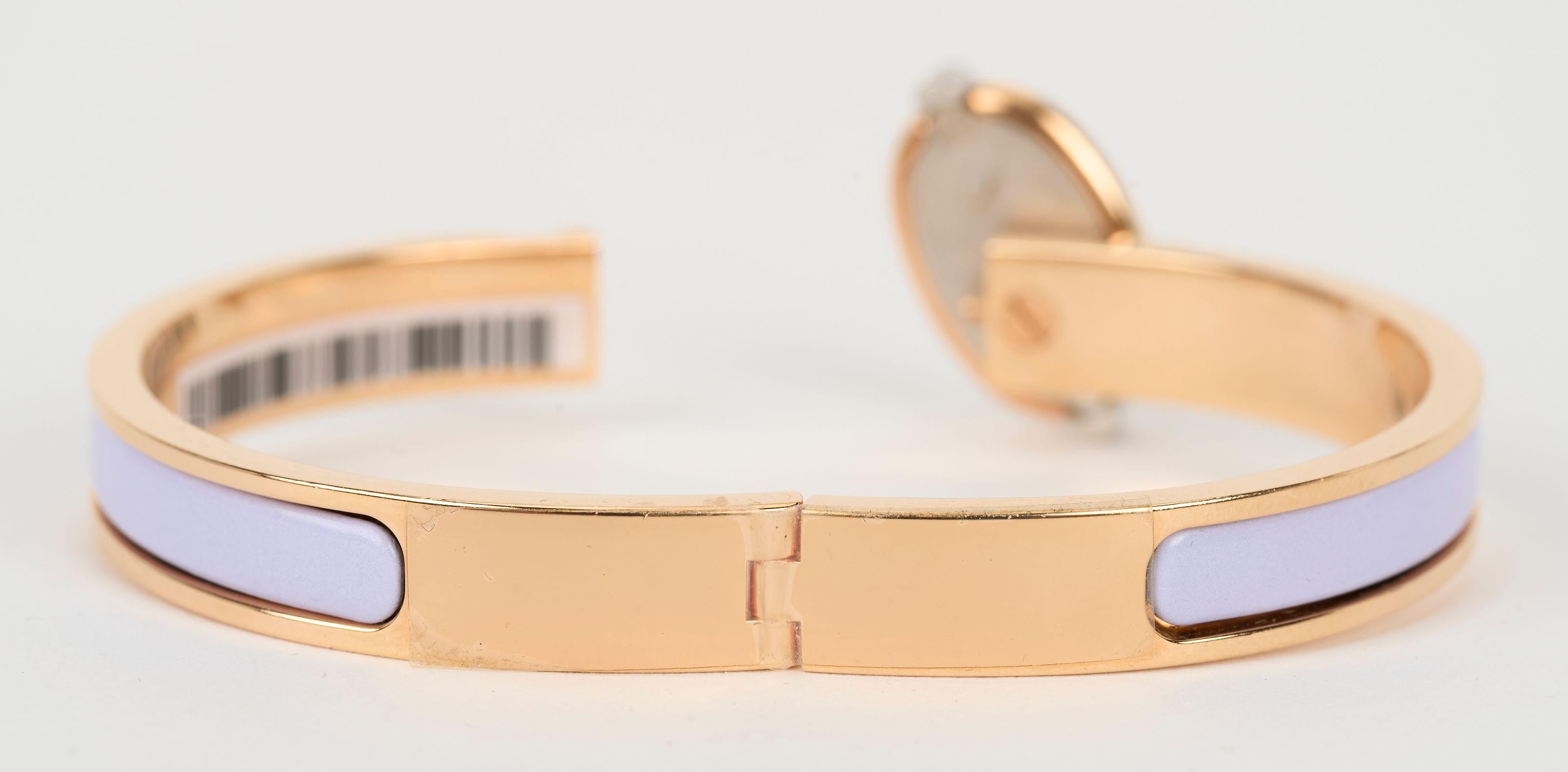 Hermès Click Chaine d'Ancre Bangle New Pour femmes en vente