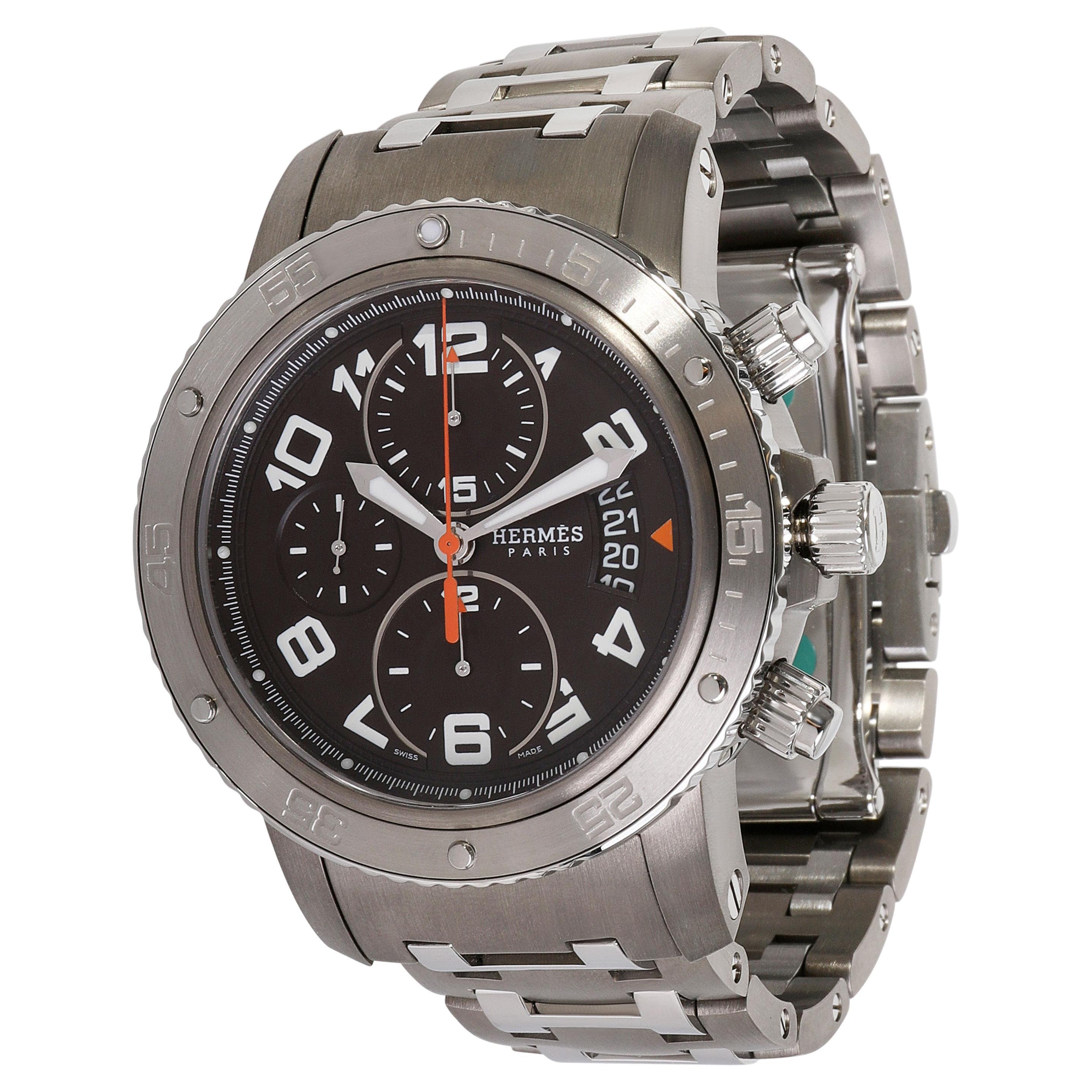 Men's Hermes Clipper CP2.941 Titanium Chronograph Automatic Watch at