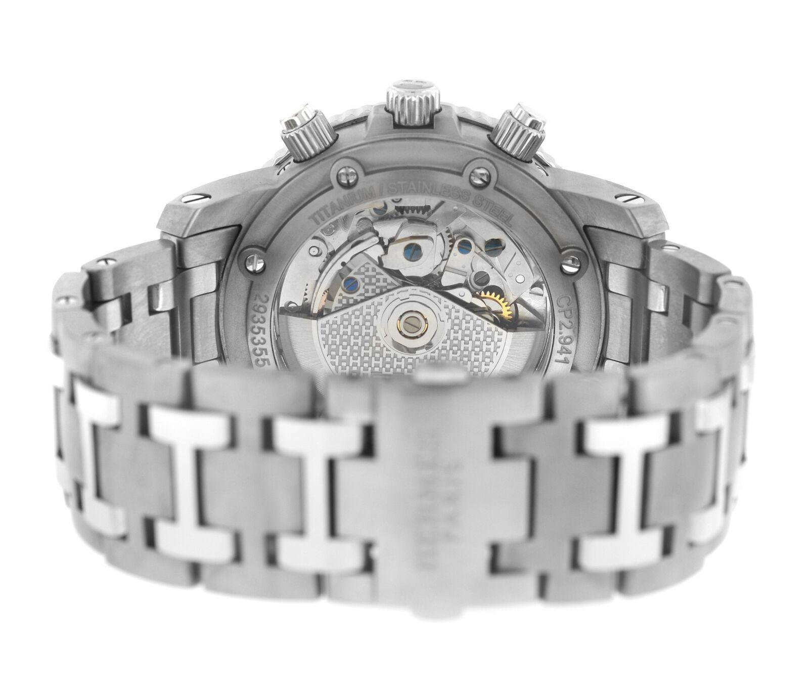 Hermes Clipper CP2.941 Titanium Steel Chronograph Date Automatic Watch For Sale 1