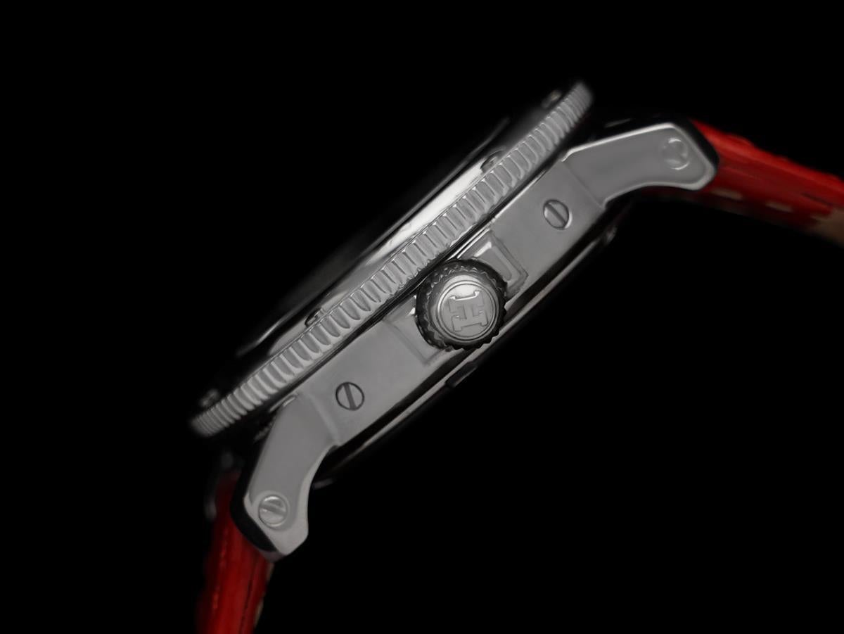 da uomo o donna Hermes Clipper Orologio subacqueo al quarzo da donna - Acciaio inossidabile in vendita