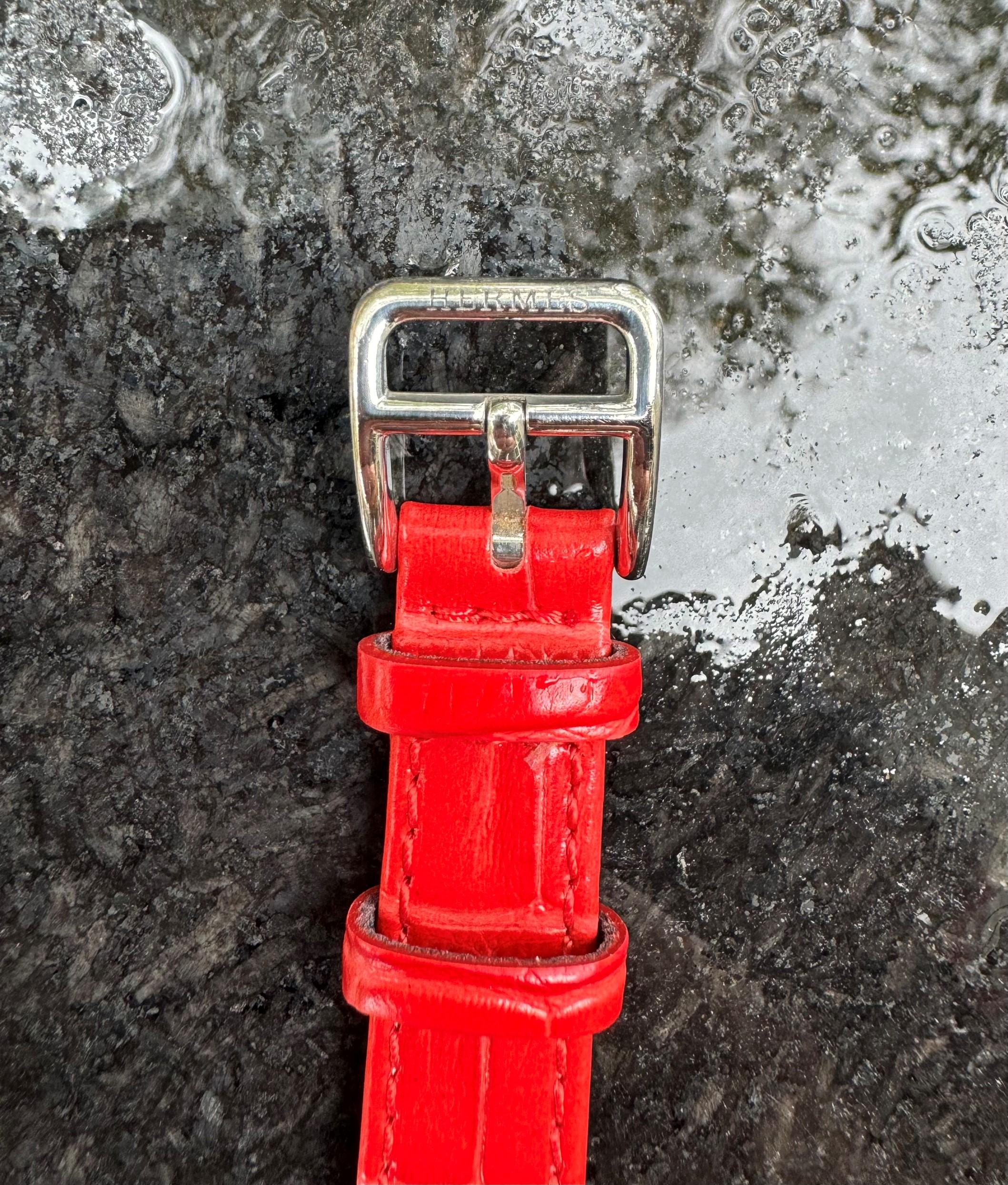 Hermes Clipper Orologio subacqueo al quarzo da donna - Acciaio inossidabile in vendita 3