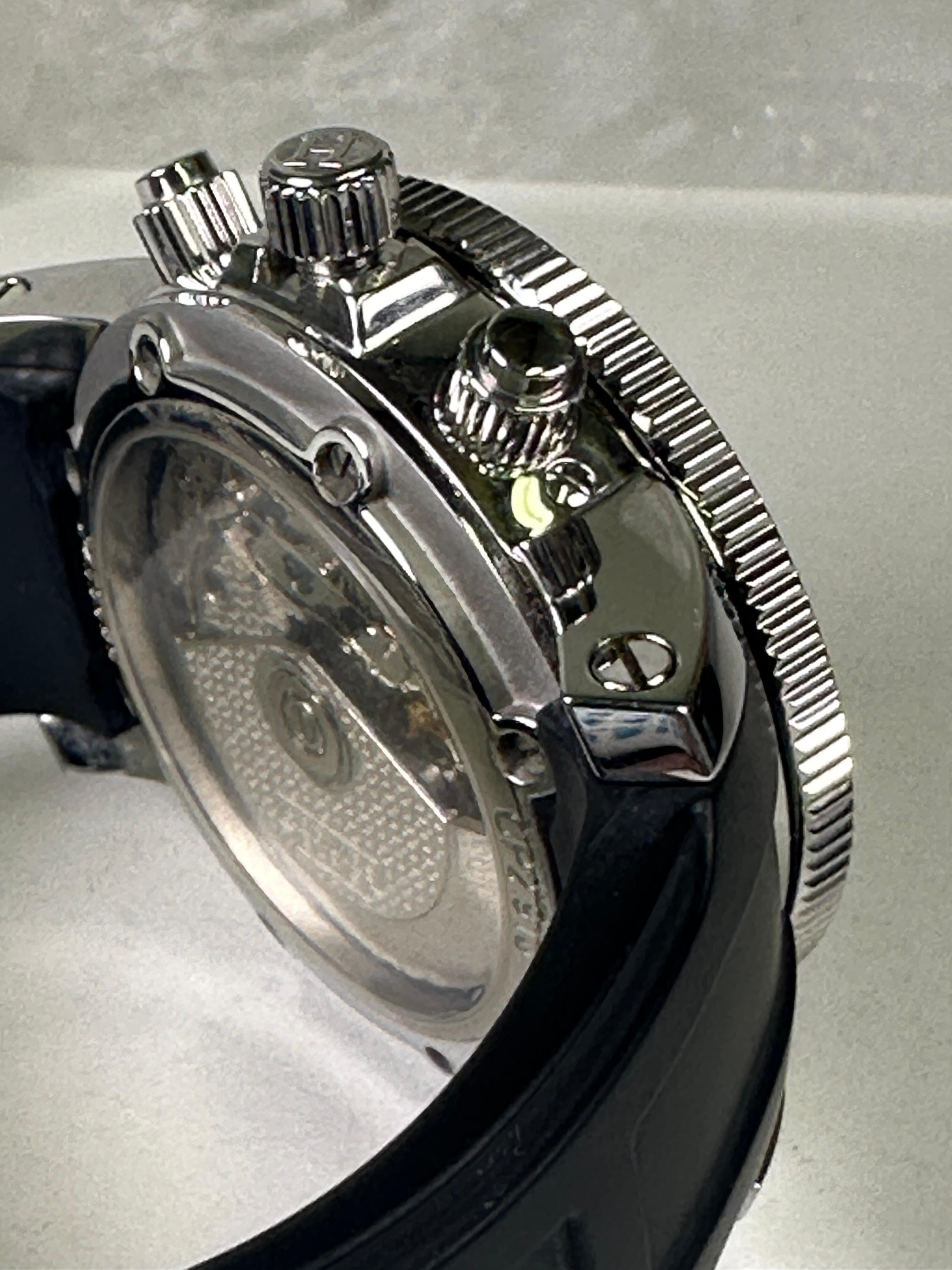 Montre chronographe Clipper Valjoux Diver d'Hermès en vente 3