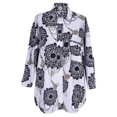 Hermes Cliquetis Aquarelle Wide Shirt 38 / 6