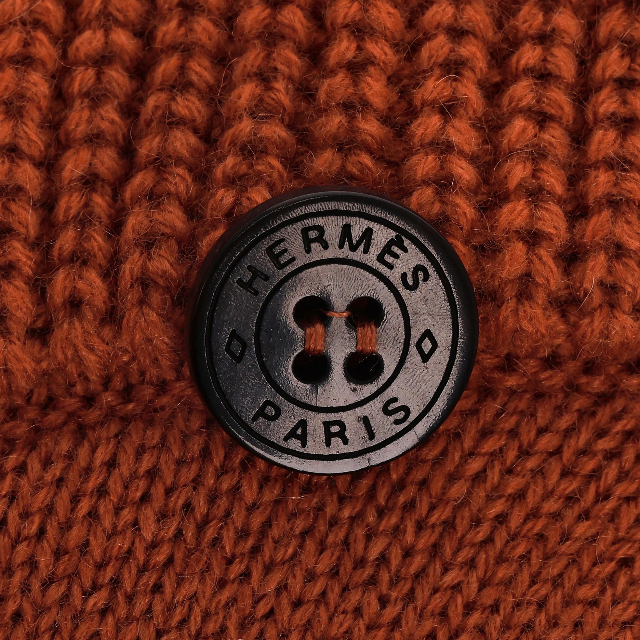 Hermes Cliquetis Cashmere Cardi/Coat For Sale 1