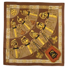 Hermès 'cliquetis' foulard / squared scarf