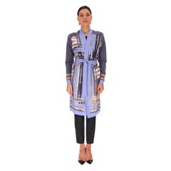 Hermès 'Coaching Deja Vu' Wool Twillaine Cardigan