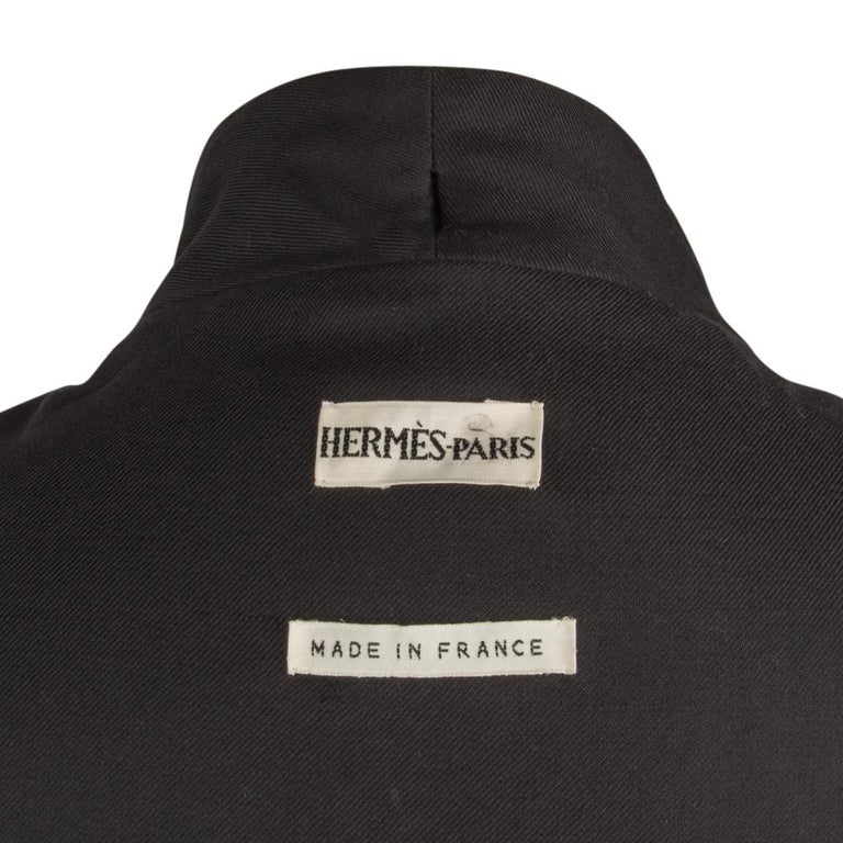 Hermes Coat w/ Long Shawl Weightless Warm Cashmere 38 / Runs Larger 6 ...