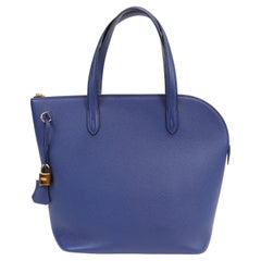 Hermès Cobalt Blue Evergrain Commuter Bag