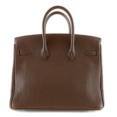 Hermès Cocoan Brown Togo 25 cm Birkin Bag