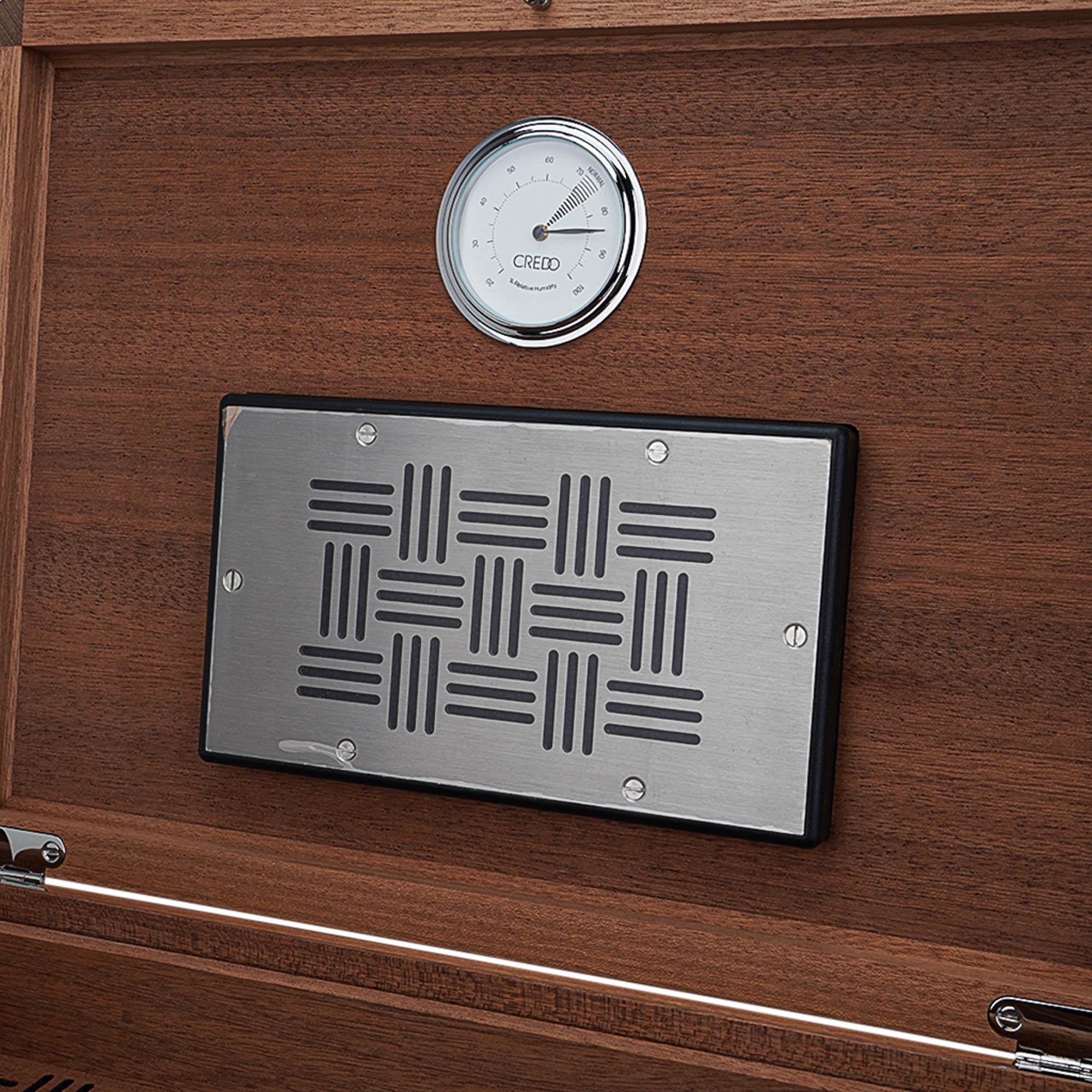 Hermes Coffret a Cigares Humidor Limited Edition Sycamore Holz Sesam Eidechse im Angebot 7