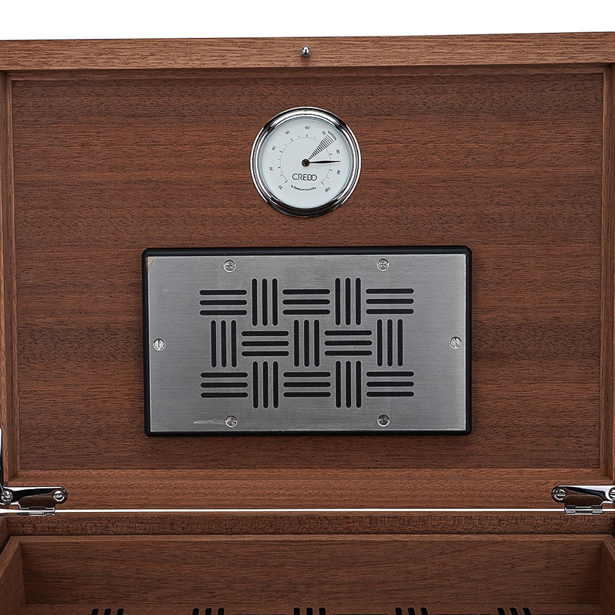 Hermes Coffret a Cigares Humidor Limited Edition Sycamore Holz Sesam Eidechse im Angebot 11