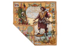 Hermès Collectible Columbus Scarf Kermit Oliver