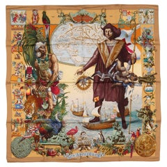 Hermès Collectible Columbus Scarf Kermit Oliver