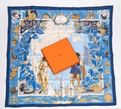 Hermès Collectible Kermit Oliver Le Canada Scarf