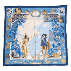 Hermès Collectible Kermit Oliver Le Canada Scarf
