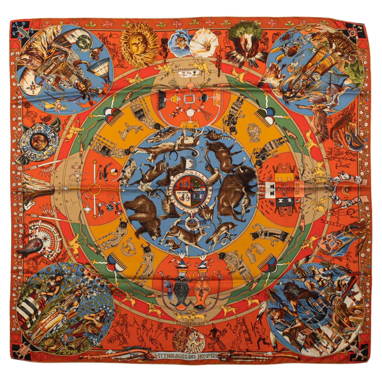 Hermès Bufanda Coleccionable Mitologías en venta